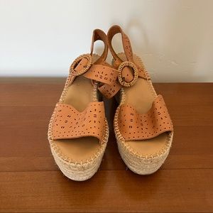 Anthropologie Soludos Wedge Sandals